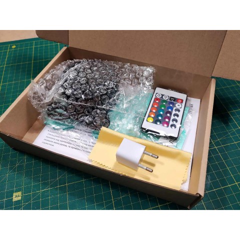 Акриловий 3D світильник-ночник Мона Мегістус Genshin Impact 