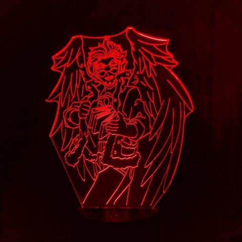 Акриловий 3D світильник-нічник Кейго Такамі