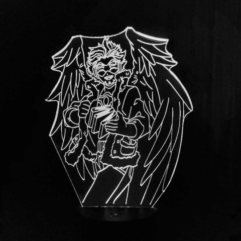 Акриловий 3D світильник-нічник Кейго Такамі