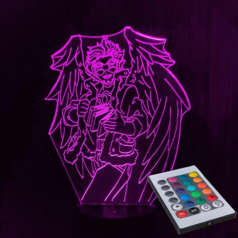 Акриловий 3D світильник-нічник Кейго Такамі