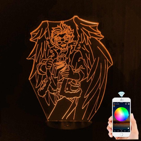 Акриловий 3D світильник-нічник Кейго Такамі