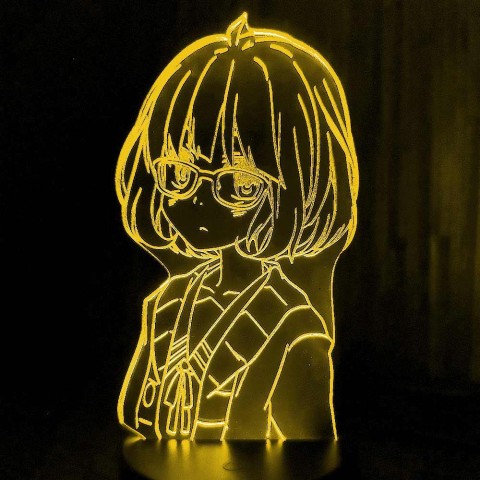 Акриловий 3D світильник-нічник Куріяма Мірай