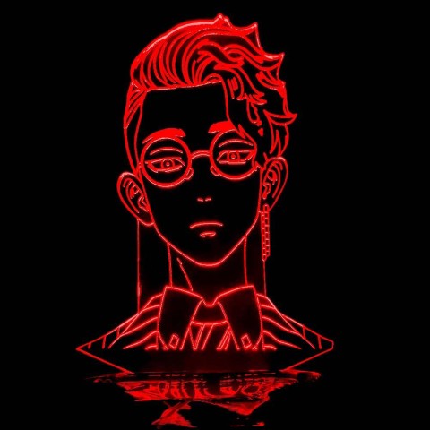 Акриловий 3D світильник-нічник Шуджі Ханма Токійські месники