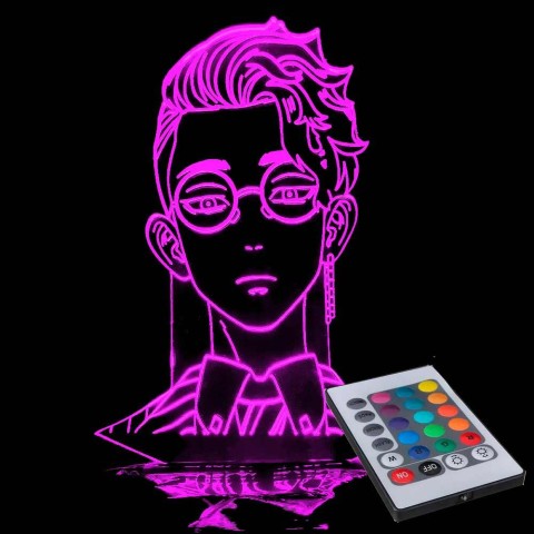 Акриловий 3D світильник-нічник Шуджі Ханма Токійські месники