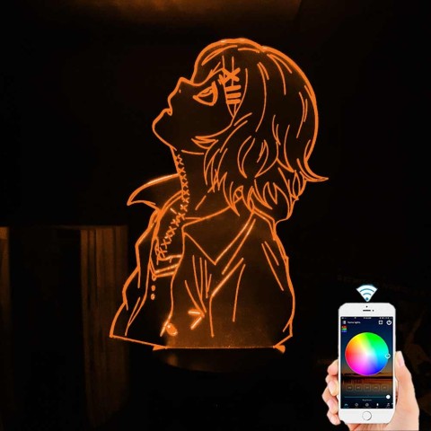 Акриловий 3D світильник-нічник Джузо Сузуя