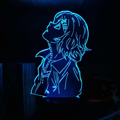 Акриловий 3D світильник-нічник Джузо Сузуя