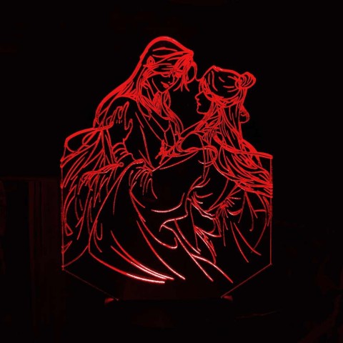 Акриловий 3D світильник-нічник Небесне благословення