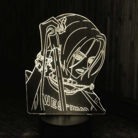 Акриловий 3D світильник-нічник Нана Осакі