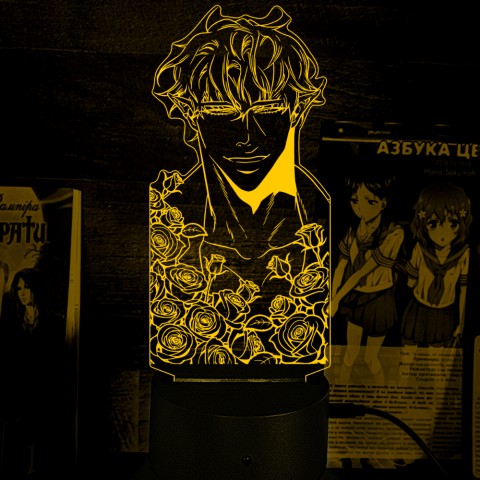 Акриловий 3D світильник-нічник Брама Ада Каїн 