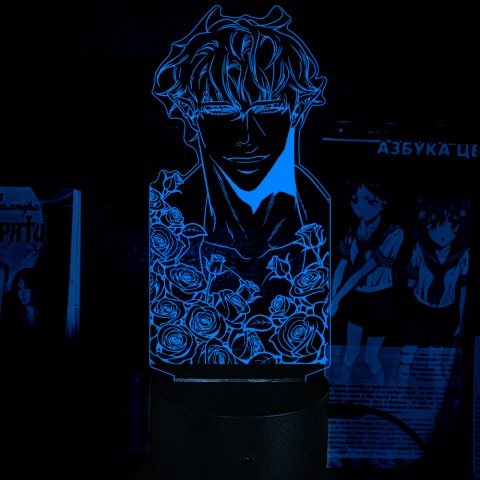 Акриловий 3D світильник-нічник Брама Ада Каїн 