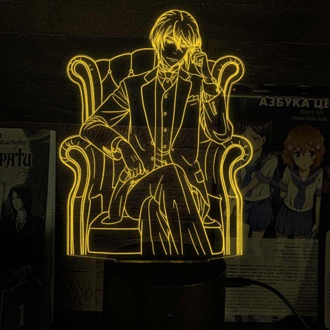 Акриловий 3D світильник-нічник Патріот Моріарті