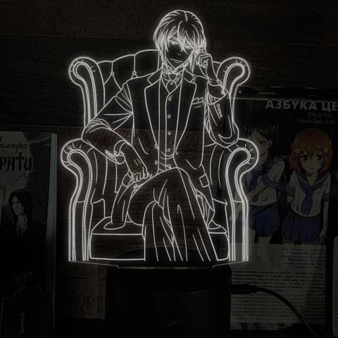 Акриловий 3D світильник-нічник Патріот Моріарті
