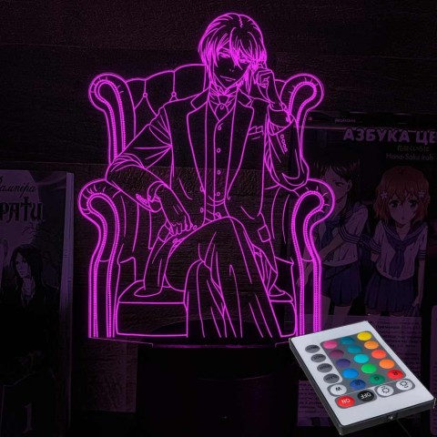 Акриловий 3D світильник-нічник Патріот Моріарті