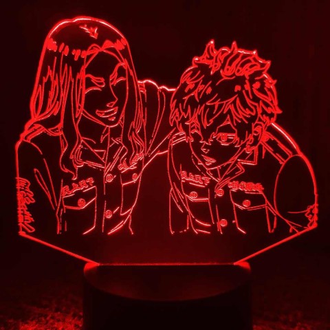 Акриловий 3D світильник-нічник Токійські месники 2
