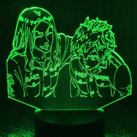 Акриловий 3D світильник-нічник Токійські месники 2