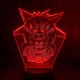 Акриловий 3D світильник-нічник покемон Генгар