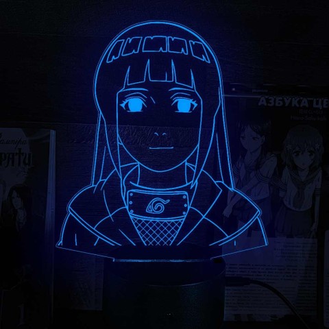 Акриловий 3D світильник Хината Хьюга 