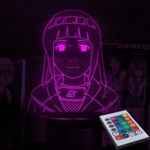 Акриловий 3D світильник Хината Хьюга 