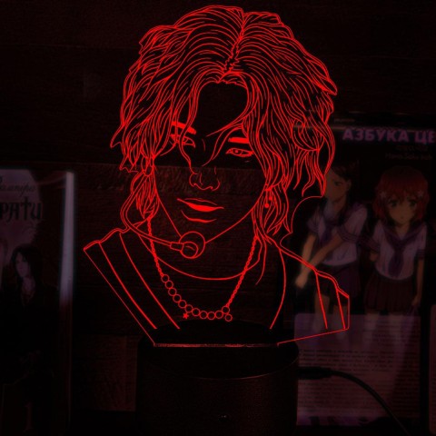 Акриловий 3D світильник-ночник Хёнджин група Stray Kids