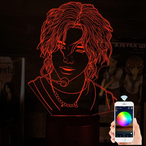 Акриловий 3D світильник-ночник Хёнджин група Stray Kids