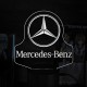 Акриловий 3D світильник-нічник Mercedes-Benz