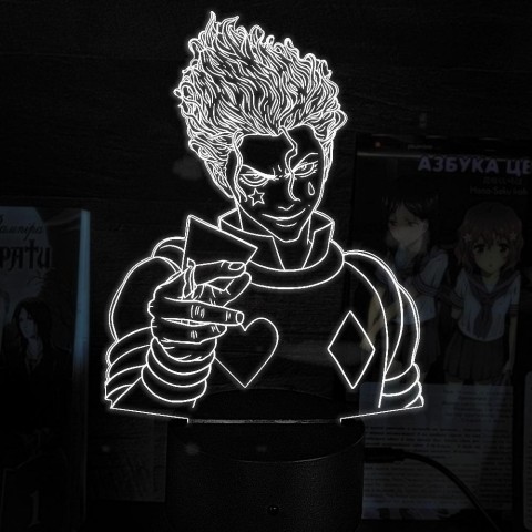 Акриловий 3D світильник-нічник Хісока Мороу