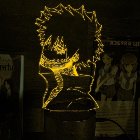 Акриловий 3D світильник-нічник Тойя Тодорокі