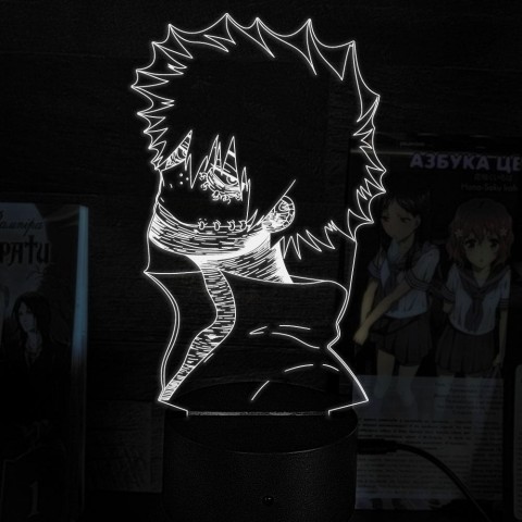 Акриловий 3D світильник-нічник Тойя Тодорокі