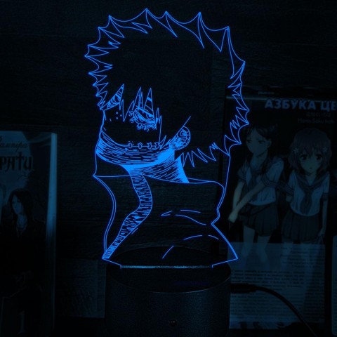 Акриловий 3D світильник-нічник Тойя Тодорокі