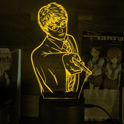 Акриловий 3D світильник-нічник Гаррі Поттер