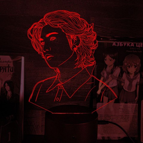 Акриловий 3D світильник-ночник Шуґа група BTS