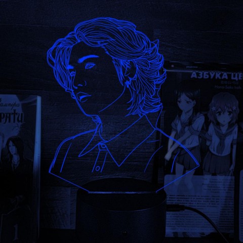Акриловий 3D світильник-ночник Шуґа група BTS