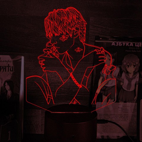 Акриловий 3D світильник-ночник Усон группа The Rose