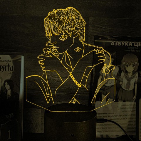 Акриловий 3D світильник-ночник Усон группа The Rose