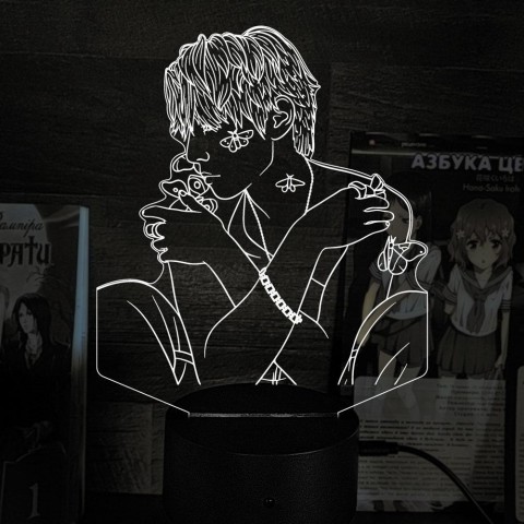 Акриловий 3D світильник-ночник Усон группа The Rose