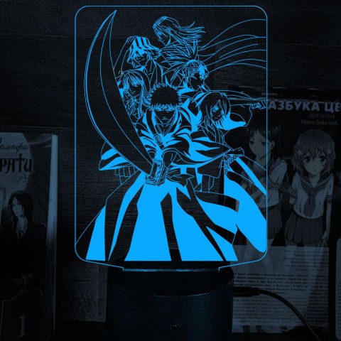 Акриловий 3D світильник-нічник "Бліч" 