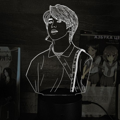 Акриловий 3D світильник-ночник Хан Джі Сон група Stray Kids