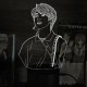 Акриловий 3D світильник-ночник Хан Джі Сон група Stray Kids