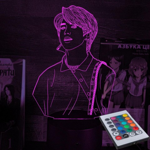 Акриловий 3D світильник-ночник Хан Джі Сон група Stray Kids