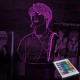Акриловий 3D світильник-ночник Хан Джі Сон група Stray Kids