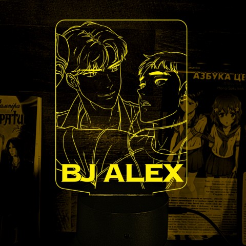 Акриловий 3D світильник-ночник Манхва BJ Alex