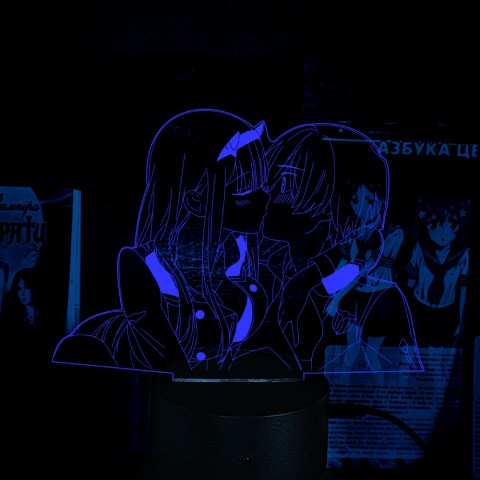 Акриловий 3D світильник-нічник Коханий у Франксі