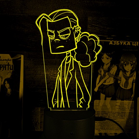 Акриловий 3D світильник-нічник Metal Family Ді 