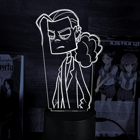 Акриловий 3D світильник-нічник Metal Family Ді 