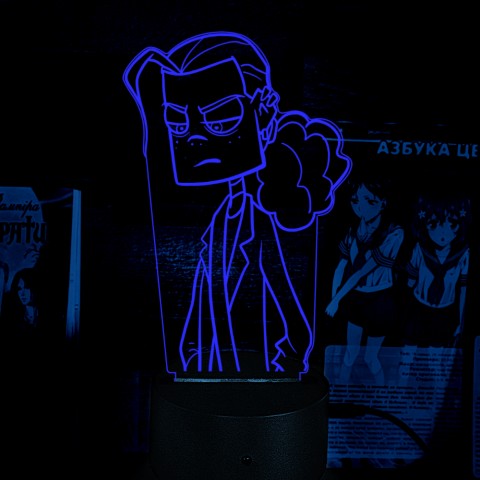 Акриловий 3D світильник-нічник Metal Family Ді 