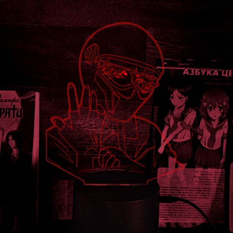 Акриловий 3D світильник Duskwood Джейк Похмурий ліс