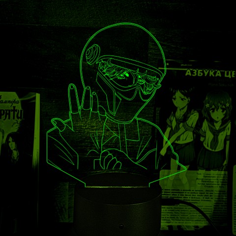 Акриловий 3D світильник Duskwood Джейк Похмурий ліс