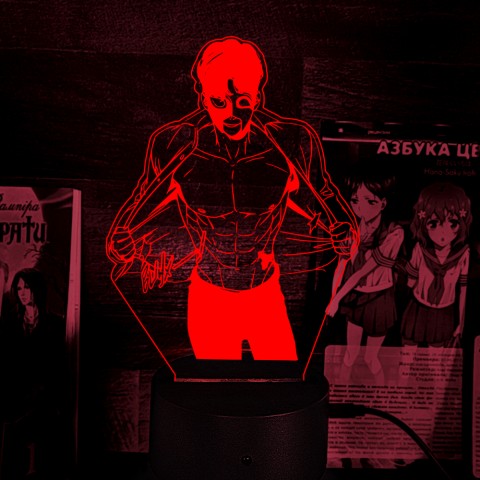 Акриловий 3D світильник-ночник Манхва BJ Alex