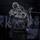 Акриловий 3D світильник-нічник Безхатній Бог