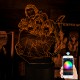 Акриловий 3D світильник-нічник Безхатній Бог